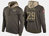 Nike Blues 29 Vince Dunn Olive Salute To Service Pullover Hoodie,baseball caps,new era cap wholesale,wholesale hats